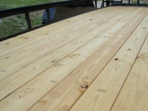 6.4×18 Straight Deck Utility Trailer with Tall Gate (2) 3500lb Axles - Image 14