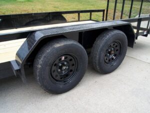 6.4×20 Dovetail Utility Trailer (2) 3500lb Axles 7K GVWR - Image 12