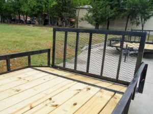 6.4×20 Dovetail Utility Trailer (2) 3500lb Axles 7K GVWR - Image 15