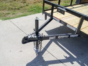 5×12 Powder Coated Dovetail Utility Trailer With Gate 3500lb Axle - Image 8