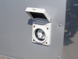 8.5×24 Custom Silver Enclosed Trailer ATP Floor (2) 5200lb Axle Storage - Image 8