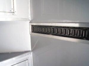 8.5×24 Custom Silver Enclosed Trailer ATP Floor (2) 5200lb Axle Storage - Image 21