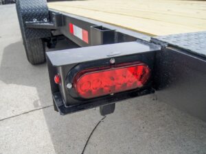 7×20 Tilt Car Hauler Trailer (2) 3500lb Axles with Brakes 7K GVWR - Image 15
