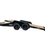 7×20 Tilt Car Hauler Trailer (2) 3500lb Axles with Brakes 7K GVWR