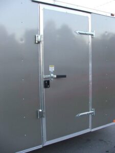 Enclosed Trailer 8.5’x24′ Silver – Car Motorcycle Cargo Hauler Storage - Image 5