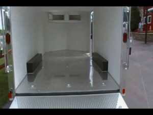 Enclosed Trailer 8.5’x18′ Grey – Custom Enclosed Car Bike Cargo Hauler Storage - Image 14