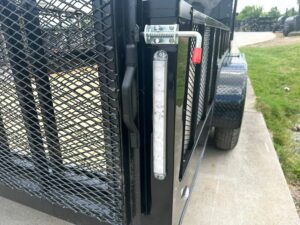 7×18 Black with Blackout Hybrid Enclosed Trailer (2) 7K Axles Storage - Image 15