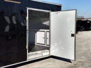 Enclosed Trailer 8.5′ X 26′ Black Race Ready Tandem 5,200lb Axles Storage - Image 9