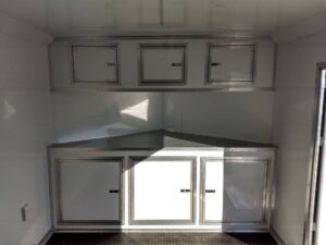 Enclosed Trailer 8.5′ X 26′ Black Race Ready Tandem 5,200lb Axles Storage - Image 17