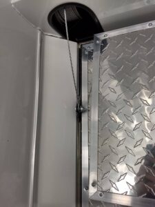 Enclosed Trailer 8.5′ X 26′ Black Race Ready Tandem 5,200lb Axles Storage - Image 13