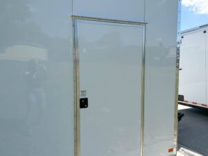 8.5×24 V-Nose Tandem Enclosed Trailer with Elect Pkg A/C and Cabinets - Image 11