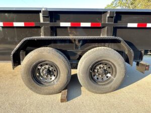 7×14 Gorilla Telescopic IBeam Dump Trailer with 2ft Sides (2) 7K Axles - Image 17
