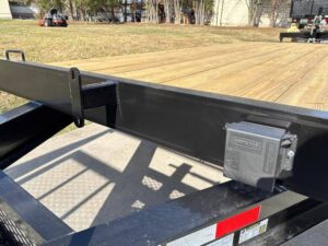 8.5×18 Deckover Trailer (2) 7,000lb Axles with Slide Out Ramps - Image 12
