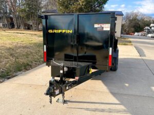 6×12 Hydraulic Dump Trailer with 4ft Sides (2) 5,200lb Axles - Image 5