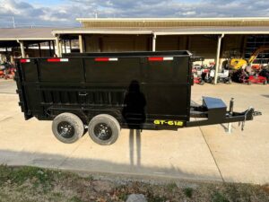 6×12 Hydraulic Dump Trailer with 4ft Sides (2) 5,200lb Axles - Image 8