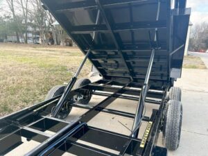 6×12 Hydraulic Dump Trailer with 4ft Sides (2) 5,200lb Axles - Image 18