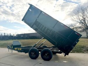 6×12 Hydraulic Dump Trailer with 4ft Sides (2) 5,200lb Axles - Image 20