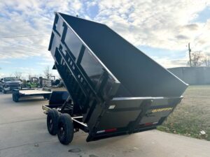 6×12 Hydraulic Dump Trailer with 4ft Sides (2) 5,200lb Axles - Image 21