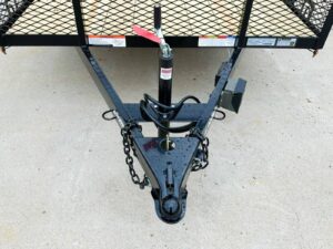 6.4×20 2ft Mesh Sides Utility Trailer Dovetail (2) 3500lb Axle - Image 12