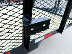 6.4×20 2ft Mesh Sides Utility Trailer Dovetail (2) 3500lb Axle - Image 19
