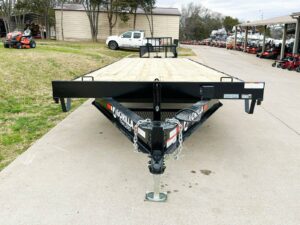 8.5×24 IBeam Deckover Equipment Trailer Straight Deck (2) 5200lb Axles - Image 2