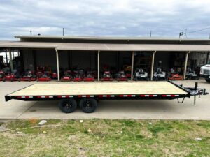 8.5×24 IBeam Deckover Equipment Trailer Straight Deck (2) 5200lb Axles - Image 10