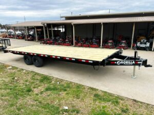 8.5×24 IBeam Deckover Equipment Trailer Straight Deck (2) 5200lb Axles - Image 11