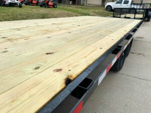 8.5×24 IBeam Deckover Equipment Trailer Straight Deck (2) 5200lb Axles - Image 16