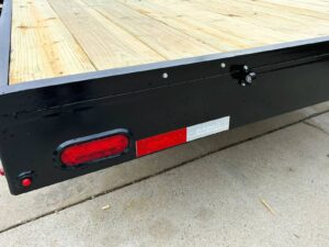 8.5×24 IBeam Deckover Equipment Trailer Straight Deck (2) 5200lb Axles - Image 19