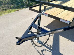6.4×12 Powder Coated Dovetail Utility Trailer With Gate 3500lb Axle - Image 9