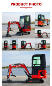 Mini Excavator Pro – B&S Engine with Cab & Advanced Hydraulics | HUAYEE HY12D - Image 12