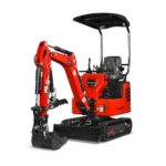 MechMaxx Mini Compact Excavator with HONDA GX390 Engine, 65.7″ Max Digging Depth, 2280 lb Operating Weight, Model MEC10