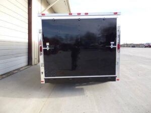Enclosed Trailer 8.5’x12′ Black – V-Nose Equipment Hauler Storage - Image 3