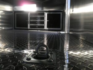 Enclosed Trailer 8.5’x28′ Black – Car Equipment Hauler Storage - Image 17
