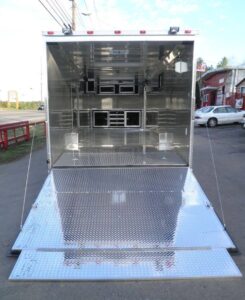 Enclosed Trailer 8.5’x28′ Black – Car Equipment Hauler Storage - Image 10