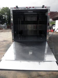 Enclosed Trailer 8.5’x24′ Red – ATV Car Bike Equipment Hauler Storage - Image 16