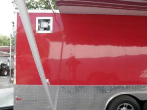 Enclosed Trailer 8.5’x24′ Red – ATV Car Bike Equipment Hauler Storage - Image 5