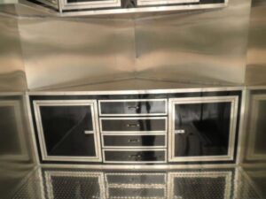 Enclosed Trailer 8.5’x28′ Black – Extended Roof Observation Deck Storage - Image 14