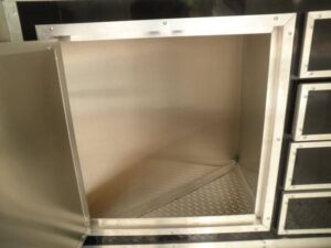 Enclosed Trailer 8.5’x28′ Black – Extended Roof Observation Deck Storage - Image 16