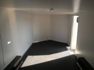 Enclosed Trailer 8.5′ X 18′ White – Car ATV Bike Hauler – 3500 lb Axles Storage - Image 7