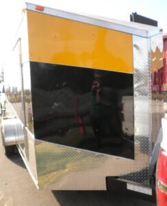 Enclosed Trailer 7×16 – Equipment Car Motorcycle Hauler Storage - Image 2