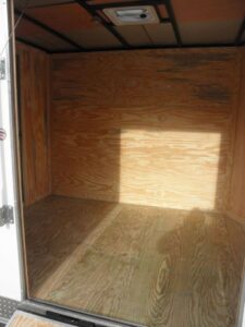 Enclosed Utility Hybrid Trailer 7’x20′ – Lawn Mower Equipment Hauler Storage - Image 17