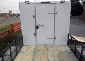 Enclosed Utility Hybrid Trailer 7’x20′ – Lawn Mower Equipment Hauler Storage - Image 7