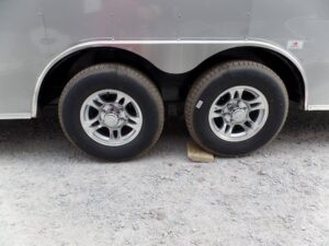 Enclosed Trailer 8.5′ X 24′ Silver Enclosed Equipment Hauler Storage - Image 7