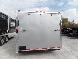 Enclosed Trailer 8.5′ X 24′ Silver Enclosed Equipment Hauler Storage - Image 6
