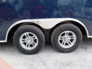 Enclosed Trailer 8.5′ X 24′ Indigo Blue Equipment Hauler Storage - Image 11