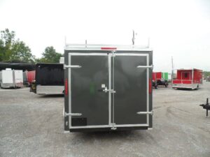 Enclosed Trailer 7′ X 12′ Single Axle 3500 lbs V-Nose Storage - Image 4