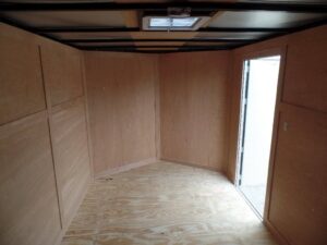 Enclosed Trailer 7′ X 12′ Single Axle 3500 lbs V-Nose Storage - Image 8