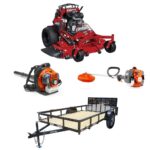 Ferris 5902164 SRSZ2 52″ Stand On Mower Utility Trailer Handheld Package